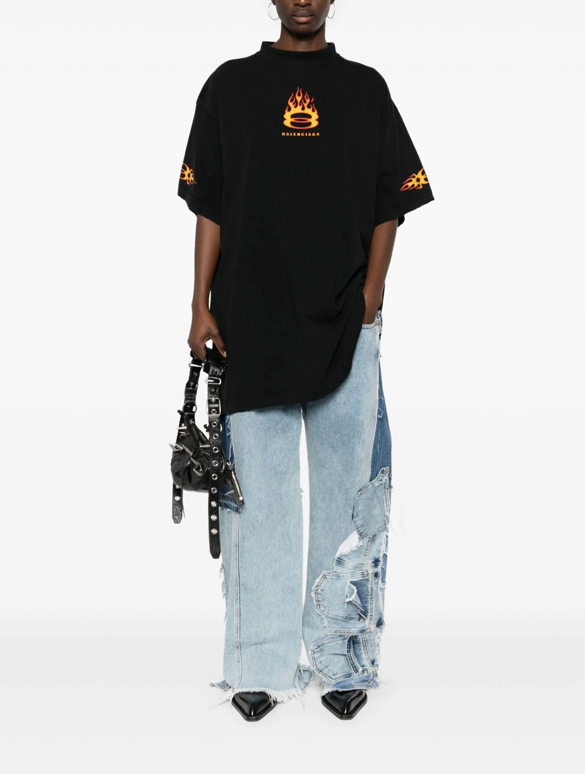 Balenciaga Camiseta Burning Unity
