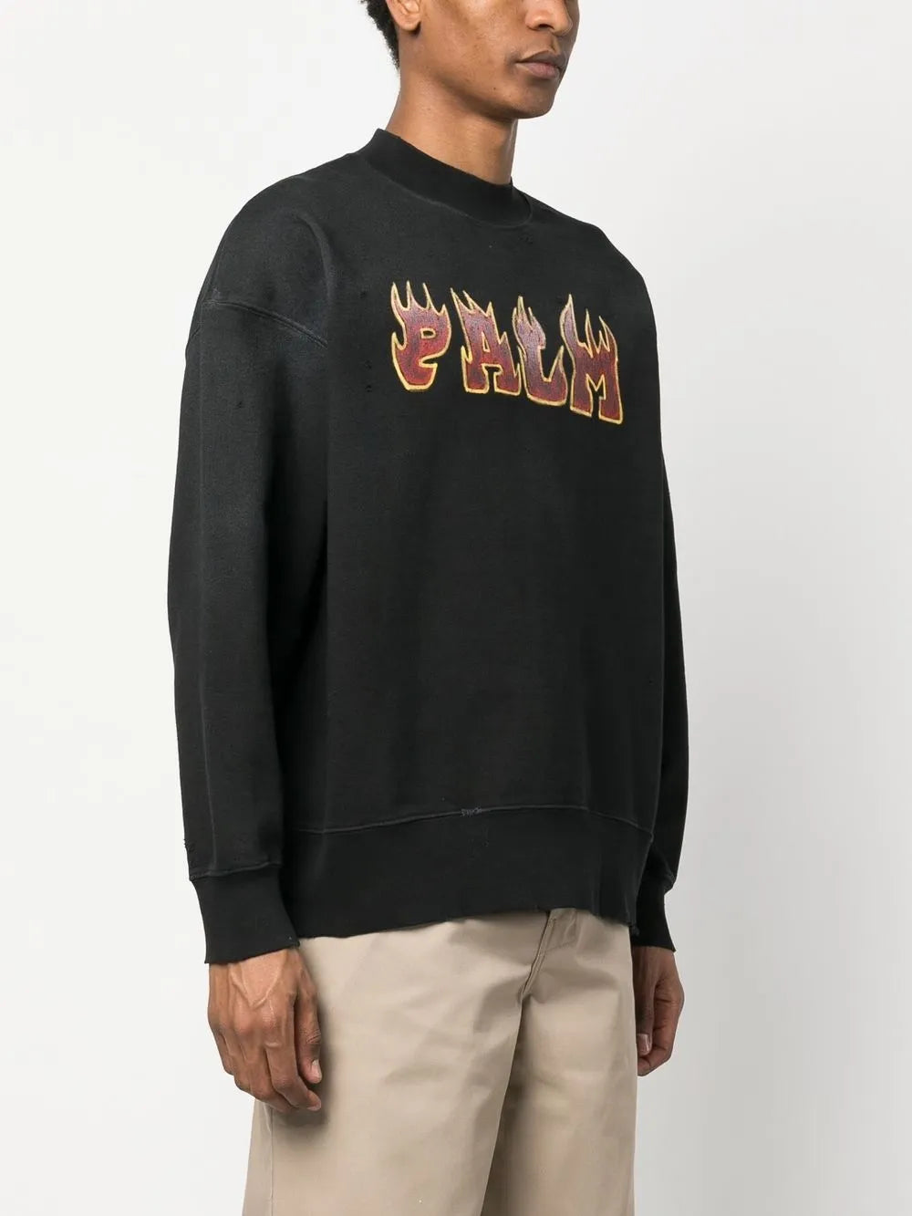 Palm Angels Sudadera con Logo Estampado