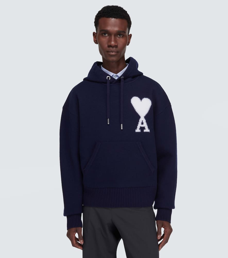 Ami Paris Ami de Coeur sudadera con capucha