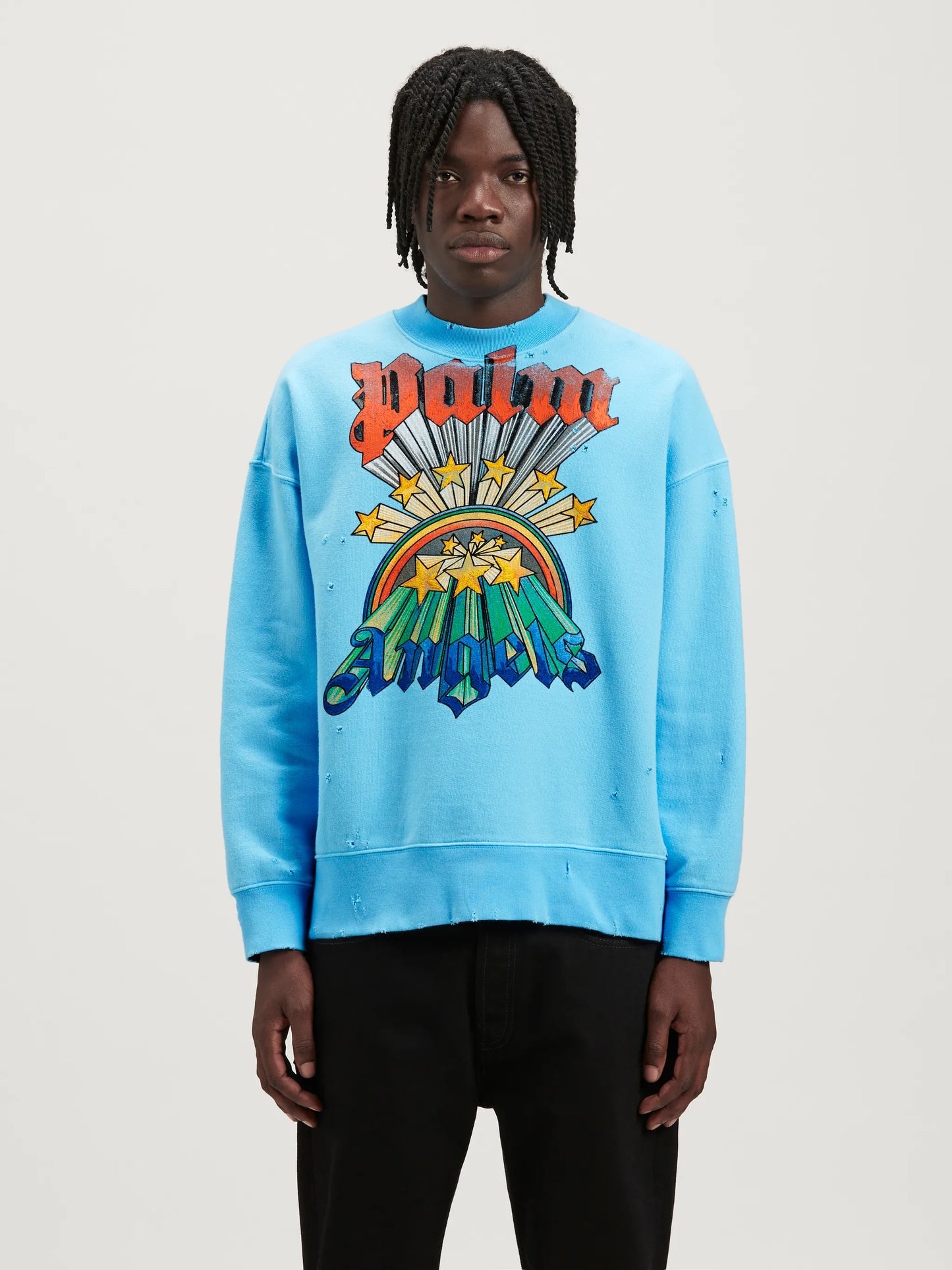 Palm Angels Sudadera con Logo Estampado