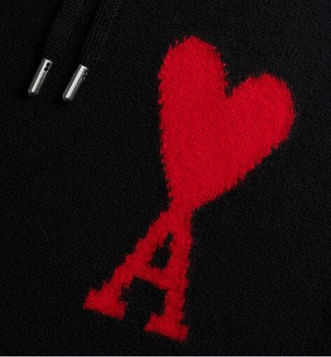 Ami Paris Ami de Coeur Sudadera con Capucha