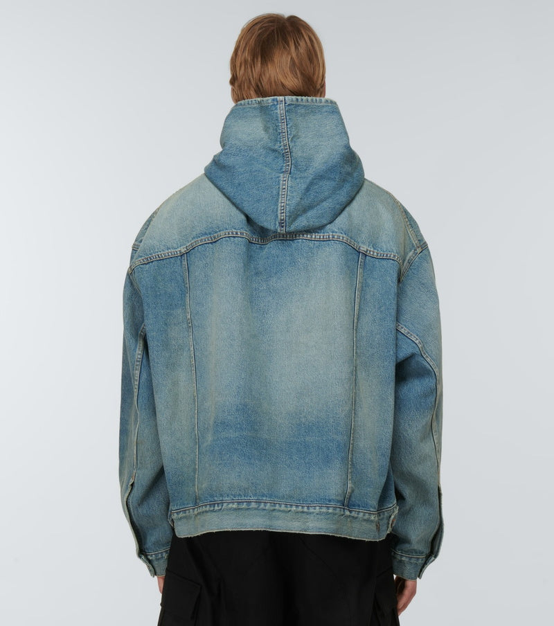 Balenciaga Sudadera Estilo Vaquero