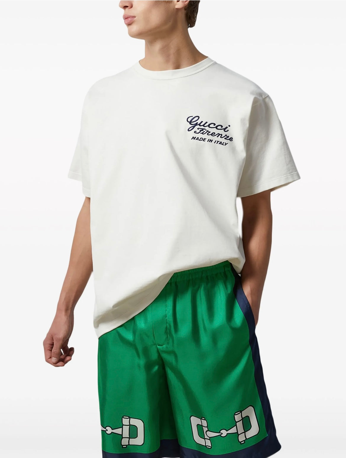 Gucci Playera con Logo Bordado