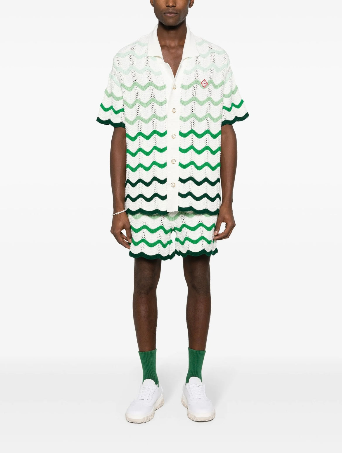 Casablanca Gradient Wave Camisa
