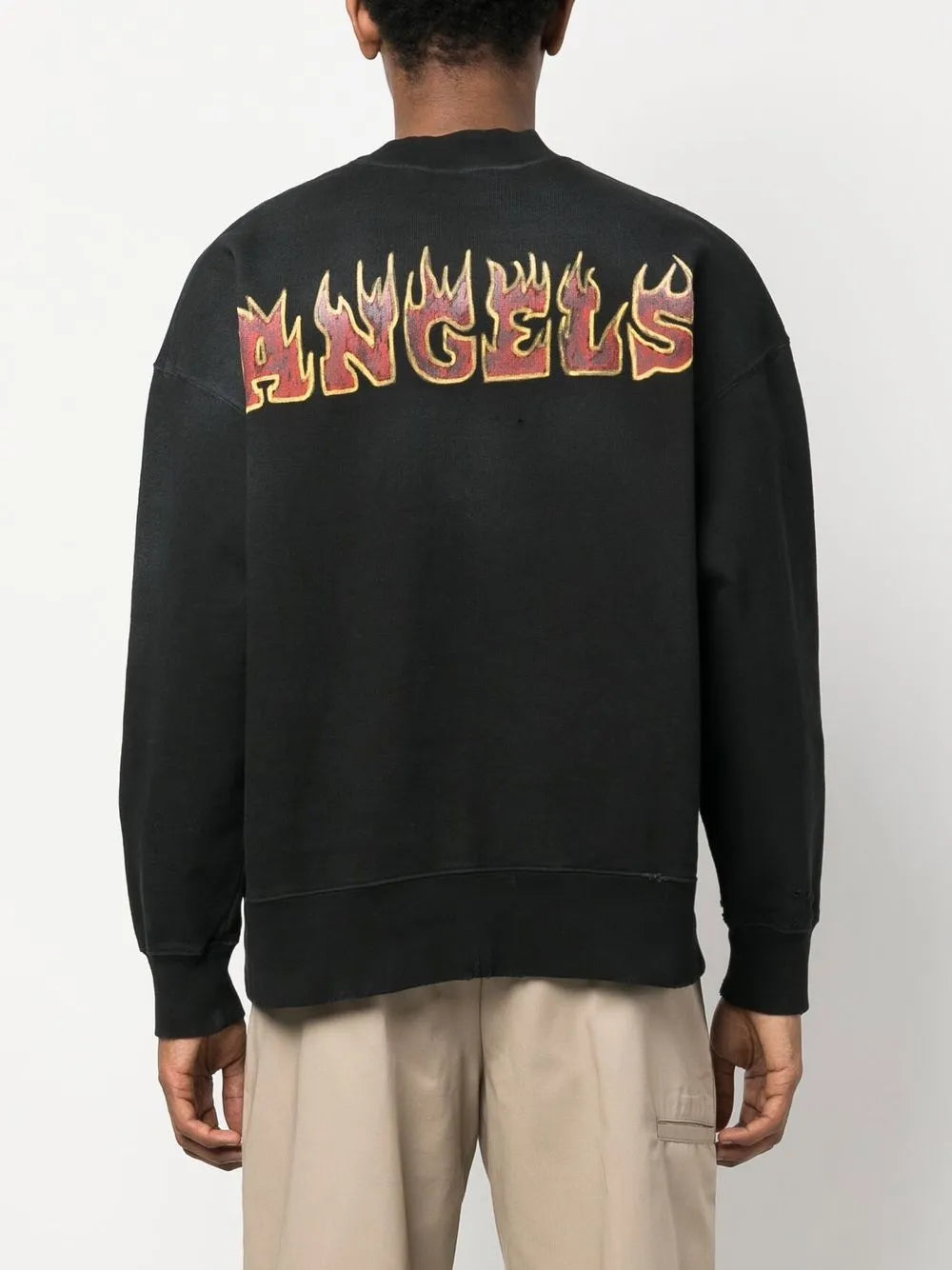 Palm Angels Sudadera con Logo Estampado