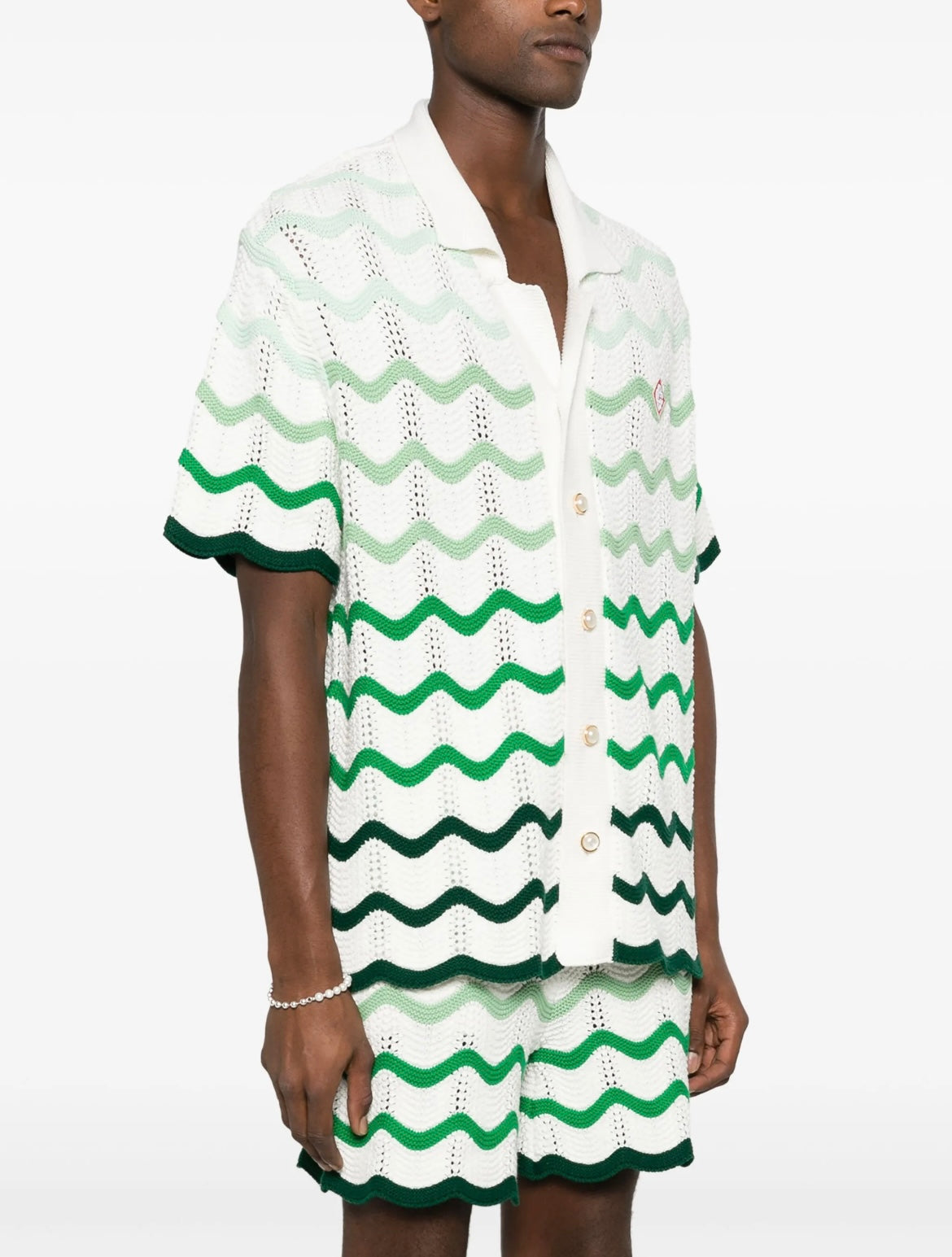 Casablanca Gradient Wave Camisa