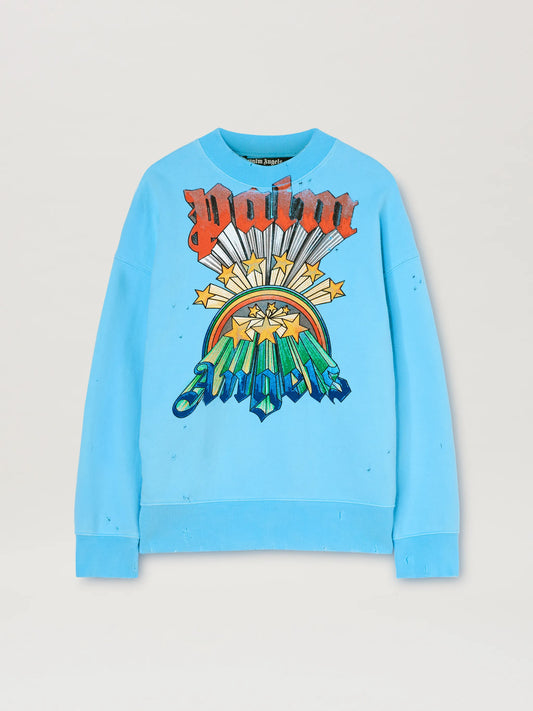 Palm Angels Sudadera con Logo Estampado
