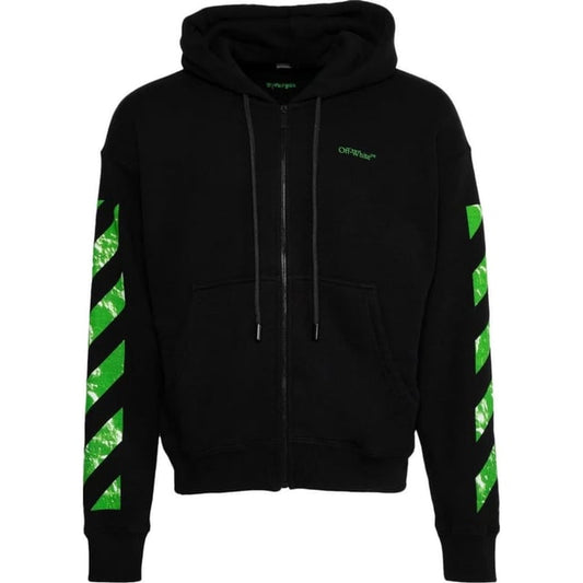 OFF-WHITE Sudadera con Capucha Moon Cam Arrow Skate Negro/Verde