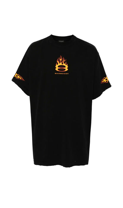 Balenciaga Camiseta Burning Unity