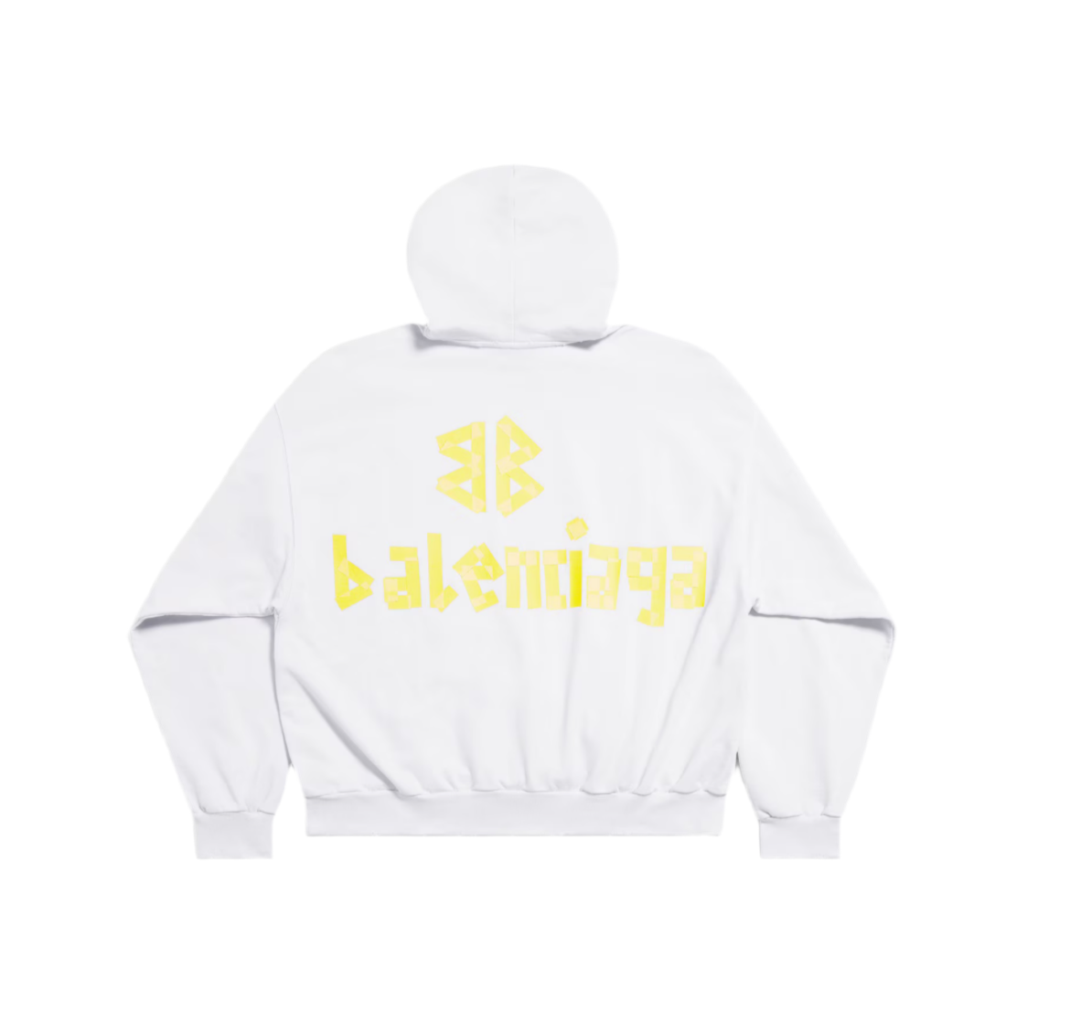 Balenciaga Tape Type Hoodie White