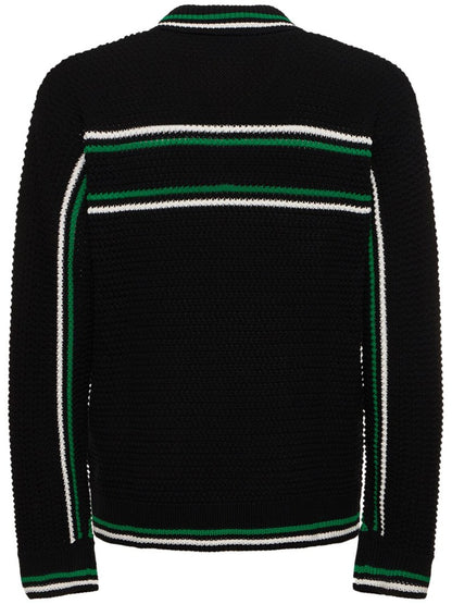 Casablanca Camisa Crochet Effect Tennis