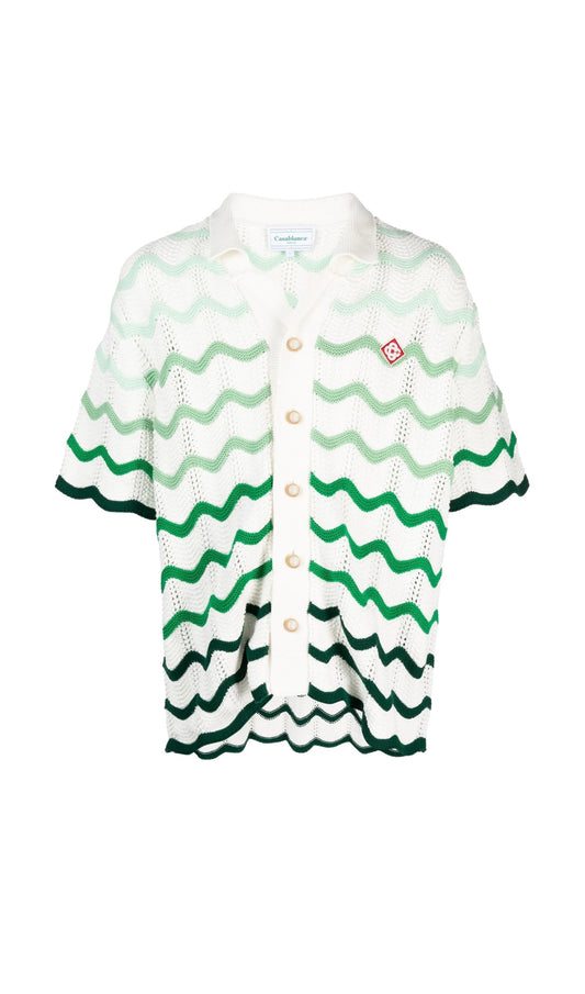 Casablanca Gradient Wave Camisa