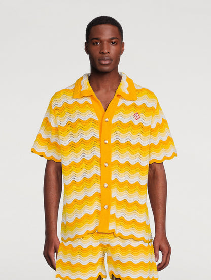 Casablanca Camisa Crochet