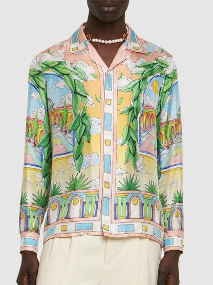Casablanca Camisa Paysage Ideal
