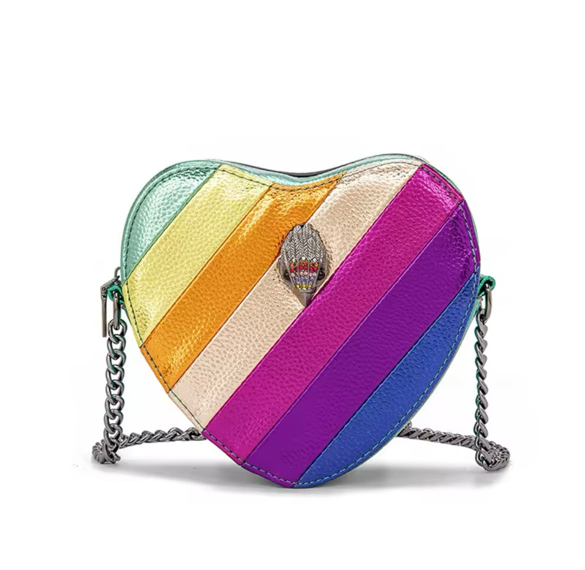 Bolso Kurt Geiger Arcoíris en Forma de Corazón