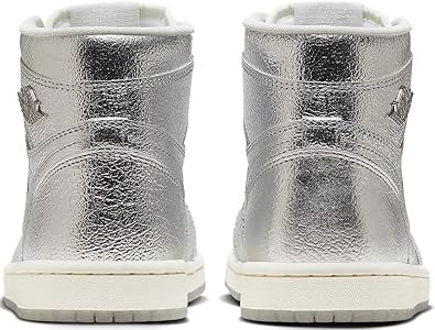 Tenis Air Jordan 1 Mid SE Argent Métallisé