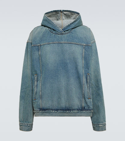 Balenciaga Sudadera Estilo Vaquero