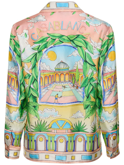 Casablanca Camisa Paysage Ideal
